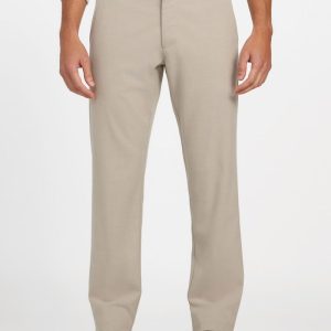 Myron Wool-Blend Dressy Pants - Beige