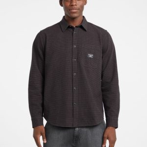 Flannel Pocket Shirt - Black
