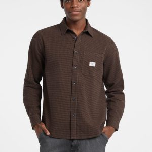Flannel Pocket Shirt - Brown