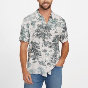 Eco Rayon Forest Shirt - Green