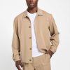 Woven Overshirt - Brown