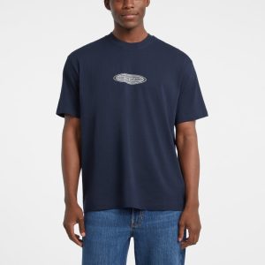 Oversized Logo Tee - Blue