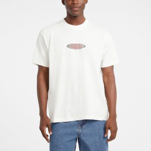 Oversized Logo Tee - White