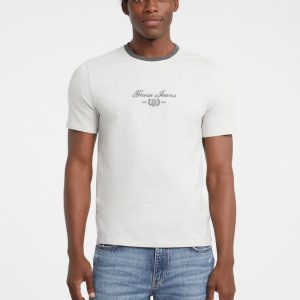 Slim Script Logo Tee - Grey