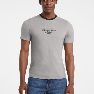 Slim Script Logo Tee - Grey