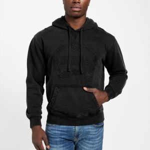 Eco Tyler GUESS Hoodie - Black
