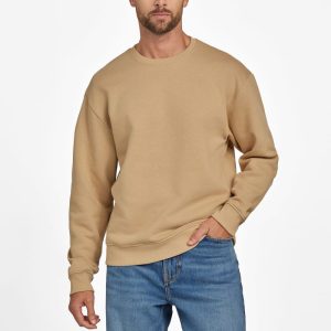Eco 1981 Label Crewneck Sweatshirt - Beige