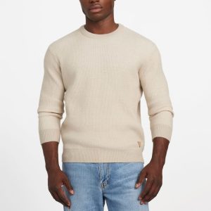 Eco Johnathan Crewneck Vanise Sweater - Beige