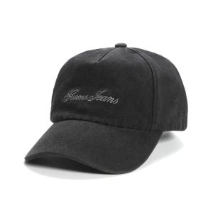 Washed Baseball Cap - Black