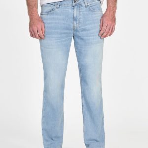 Eco Angels Slim-Fit Straight Jeans - Blue