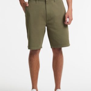 Twill Chino Shorts - Green