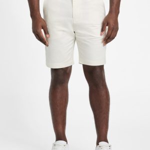 Eco Clement Twill Shorts - Off-white