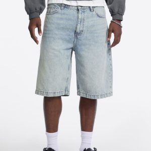 GUESS Originals Eco Baggy Denim Shorts - Blue