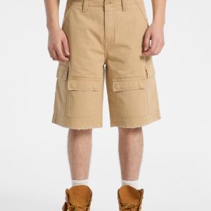 GUESS Originals Eco Twill Cargo Shorts - Beige