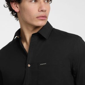 Poplin Shirt - Black