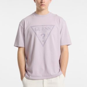GUESS Originals Eco Vintage Triangle Tee - Pink