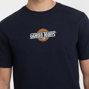 Crewneck Sunset Tee - Blue