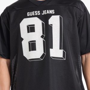 V-Neck 81 Mesh Tee - Black