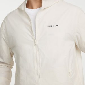 Packable Windbreaker Jacket - White