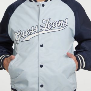 Raglan Varsity Jacket - Blue