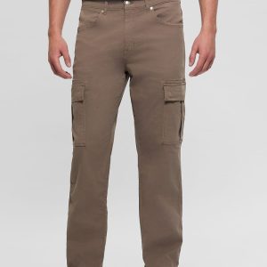 Eco Julianne Cargo Pants - Brown