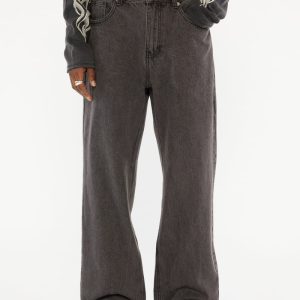 GUESS Originals Kit Baggy Jeans - Black