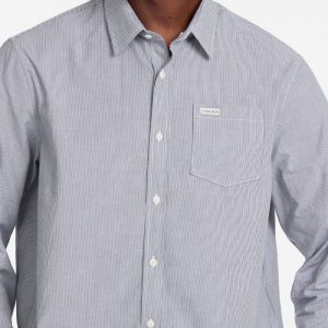 Striped Pocket Shirt - Blue