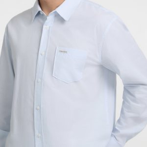 Striped Pocket Shirt - Blue