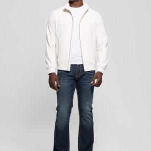 Eco Woven Packable Jacket - Off-white
