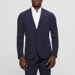 Eco Tyron Packable Nylon Blazer - Blue
