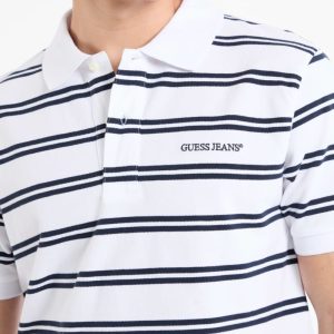 Striped Polo - BlackWhite
