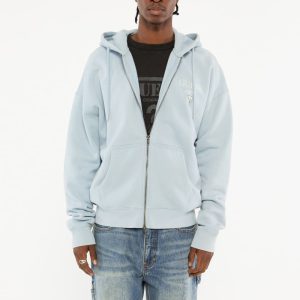 GUESS Originals Eco Baker Full-Zip Hoodie - Blue
