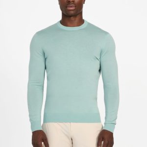 Fred Crewneck Wool Sweater - Green
