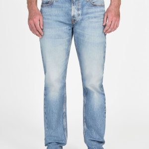 Eco Angels Slim-Fit Straight Jeans - Blue