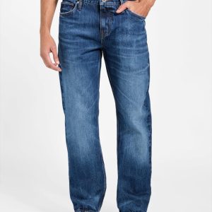 Angels Slim-Fit Straight Jeans - Blue