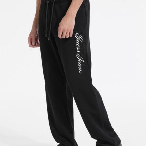 Script Jogger Pants - Black