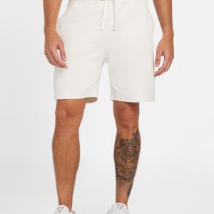 Eco Drawcord Interlock Shorts - White
