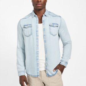 Eco Truckee Denim Shirt - Blue