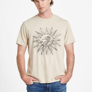 Eco Starlight Dragon Tee - Beige