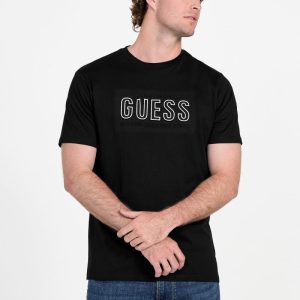 Eco Crewneck Signature Tee - Black