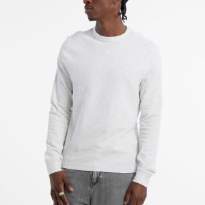 GUESS Originals Eco Trademark Long-Sleeve Tee - Grey