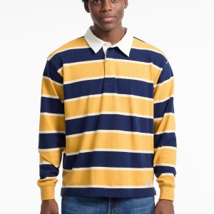 Striped Rugby Polo - MultipleColors