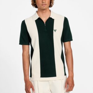 Humphrey Zip Polo - Green