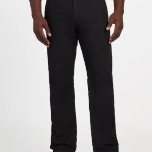 Eco Mason Regular-Fit Straight Jeans - Black