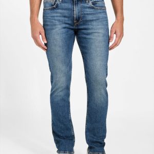 Eco Finnley Slim-Fit Tapered Jeans - Blue
