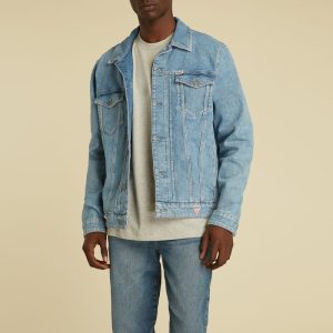 GUESS Originals Kit Denim Jacket - Blue