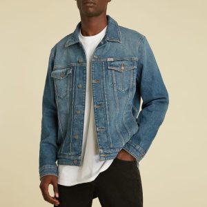GUESS Originals Kit Denim Jacket - Blue