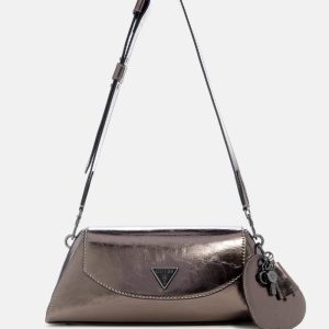 Bolena Faux-Leather Shoulder Bag - Metallic