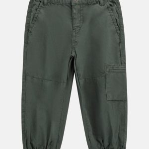 Twill Parachute Pants (3M-7) - Green