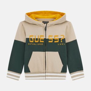 Eco Color-Block Fleece Sweatshirt (3M-7) - MultipleColors